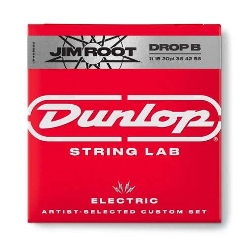 Jim Dunlop JRN1156DB Jim Root El Nkl 11/56 Takım Elektro Gitar Teli (drop B) 2