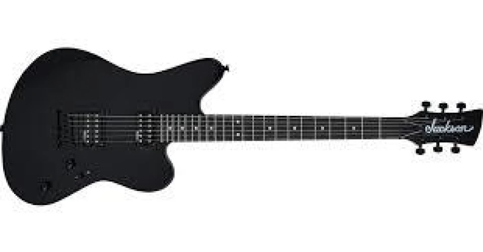 Jackson JS22 HT Surfcaster Amaranth Klavye Gloss Black Elektro Gitar 1