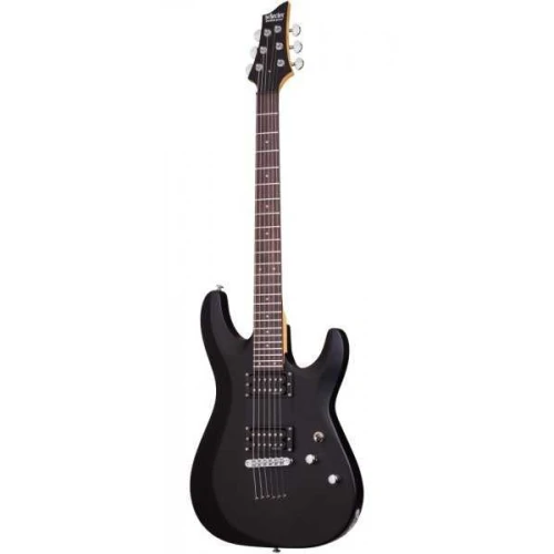 Schecter C-6 Deluxe Elektro Gitar (Satin Black) 1