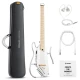 Donner Hush-i Pro Elektro Akustik Gitar (Beyaz) 2