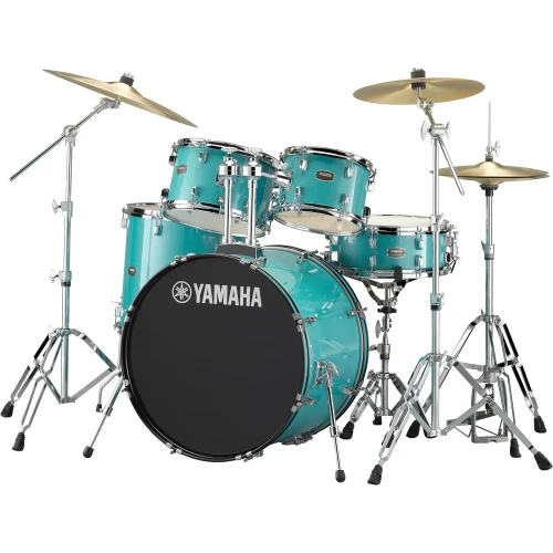 Yamaha RDP2F5TQGCPSET Rydeen 22" Akustik Davul (Turquoise Glitter) 1