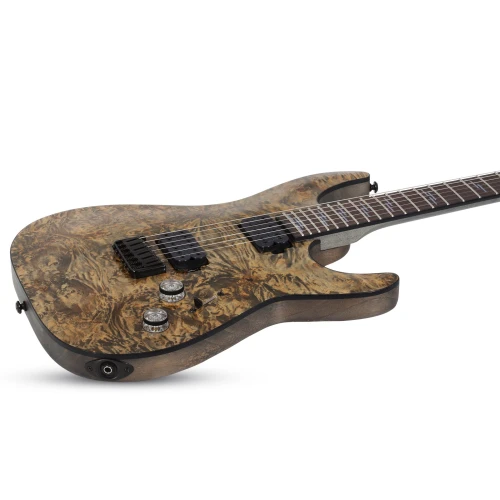Schecter Omen Elite-6 Elektro Gitar (Charcoal) 3