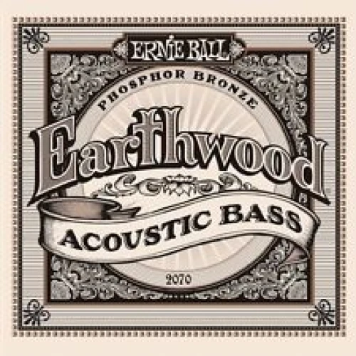 Ernie Ball P02070 Earthwood Bronze 45-95 Akustik Bas Gitar Teli 1