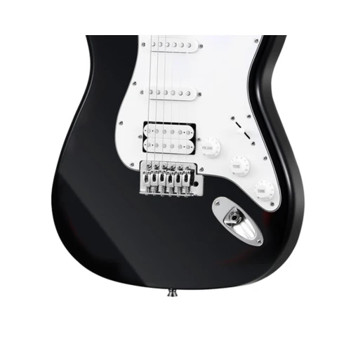 Donner DST-100B Elektro Gitar (Siyah) 3