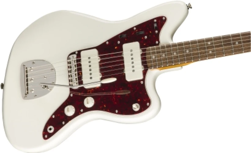 Squier Classic Vibe 60s Jazzmaster Laurel Klavye Olympic White Elektro Gitar 5