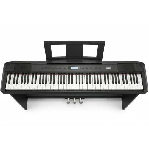 Donner Lite 200 Dijital Taşınabilir Piyano Set (Siyah) 2