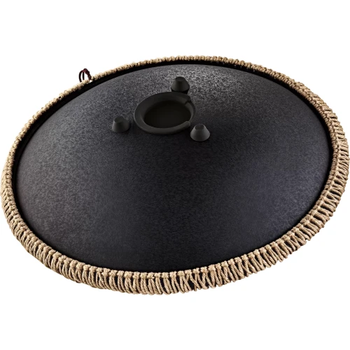 Meinl Sonic Energy Octave Steel Floral Design D-kurd 16" Tongue Drum (Siyah) 2