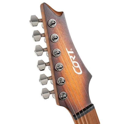 ELEKTRO GİTAR, OPEN PORE VINTAGE BURST, KILIFLI 4