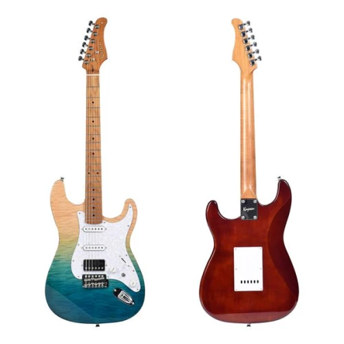 KAYSEN KST-650 MBL Modern Strat Elektro Gitar | HSS Alnico V Manyetik 1