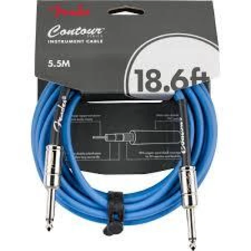 Fender Contour Serisi 5,5m Lake Placid Blue Enstrüman Kablosu 1