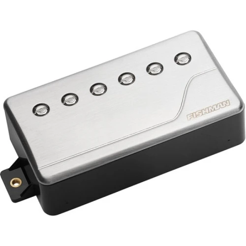 Fishman PRF-CHB-BR1 Fluence Classic 6 Telli Humbucker Bridge Manyetiği (Brushed Stainless) 1