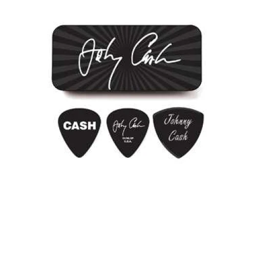Jim Dunlop Johnny Cash Signature 6lı Pena Seti (Medium) 1