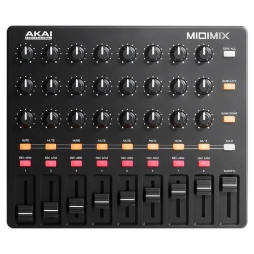 AKAI MIDIMIX 8 Kanal Taşınabilir MIDI Mixer 3