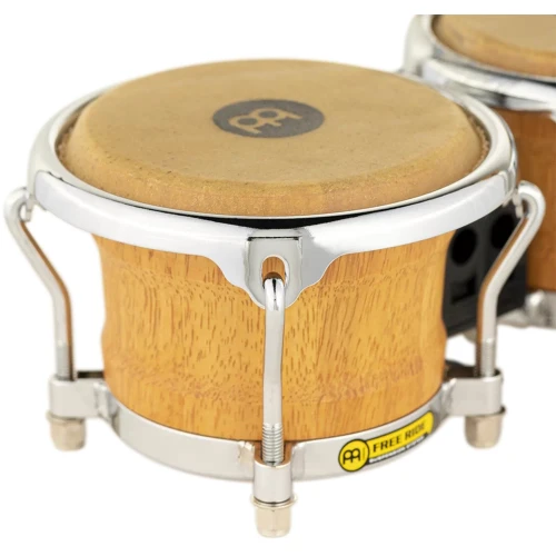 Meinl FWB100SNT-M Free Ride Series 3.5''/ 4.25'' Bongo Set (Natural) 5