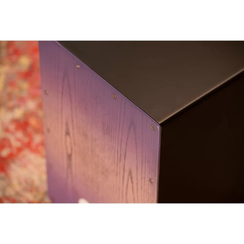 Meinl MCAJ100BK-LPF Frontplate Cajon (Lilac Purple Fade) 7