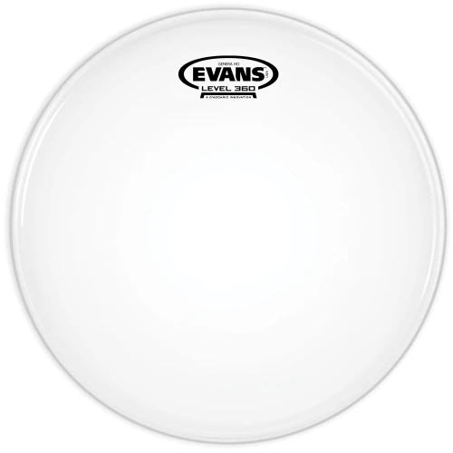 EVANS B14HD 14" DERİ GENERA TRAMPET KUMLU BEYAZ RİNGLİ ÇİFT 2