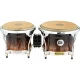 Meinl FWB400BB Free Ride Series 7''/ 8.5'' Bongo Set (Brown Burl) 2