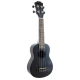 Voz & Audio Siyah Soprano Ukulele (Taşıma Çantası Hediyeli) 1