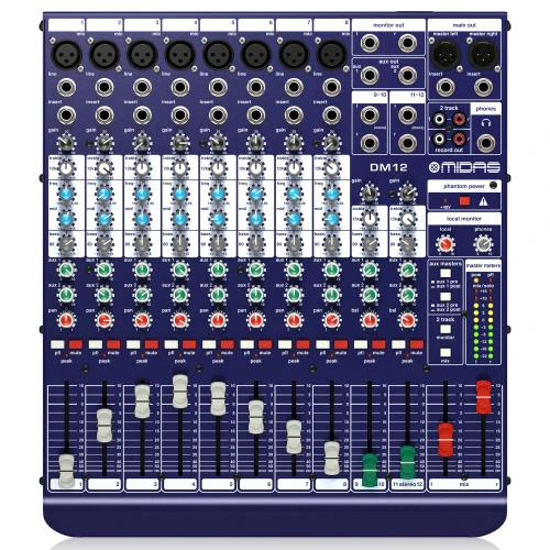 Midas DM12 12 Kanal Analog Mikser 1