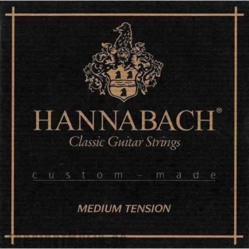 Hannabach 7287MT Klasik Gitar 3'lü Bas Tel Seti 1