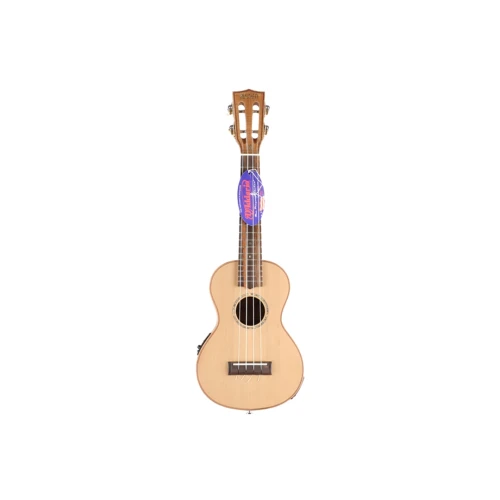 [Outlet] Mahalo MM2E All Solid Elektro Concert Ukulele (Natural) (ol 24-24119) 1