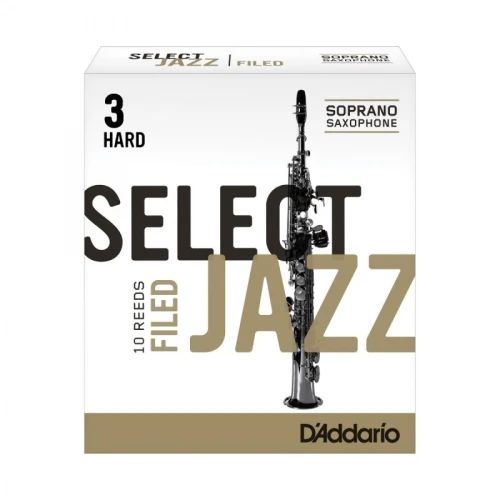 Rico Jazz Select RSF10SSX3H Soprano Saksafon Kamış No:3 Hard 3