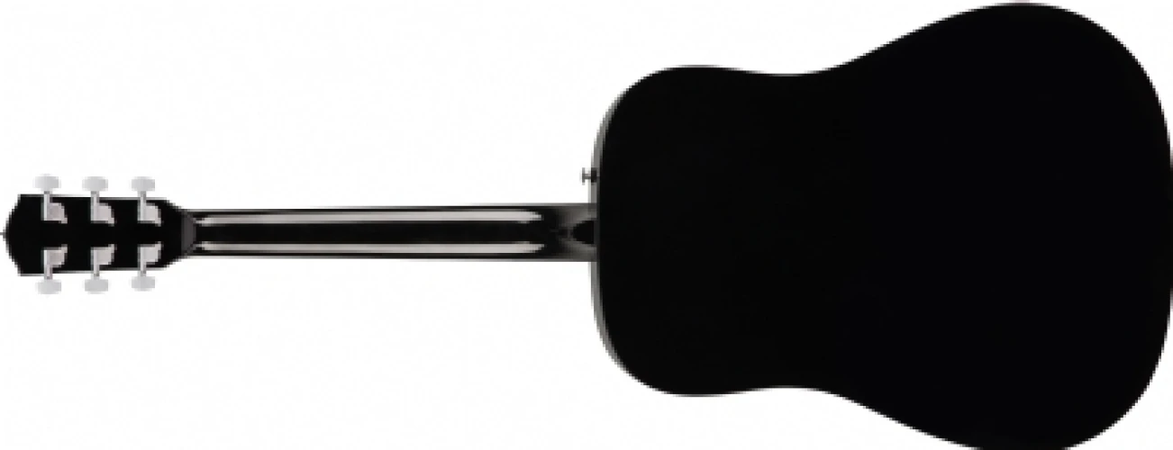 Fender CD-60S Dreadnought Black Akustik Gitar 3