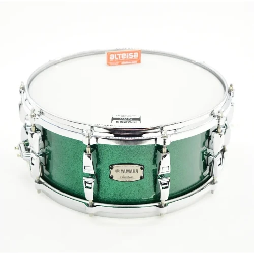 Yamaha Absolute Akçaağaç Hybrid 14"x6" Trampet (Jade Green Sparkle) 2