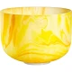 Meinl Sonic Energy 10" Marble Crystal Singing Bowl (E4, Yellow, 432 Hz, Solarplexus Chakra) 1