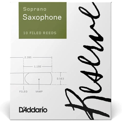 D\'Addario Woodwinds Reserve DIR1030 Soprano Saksafon Kamışı No: 3 2