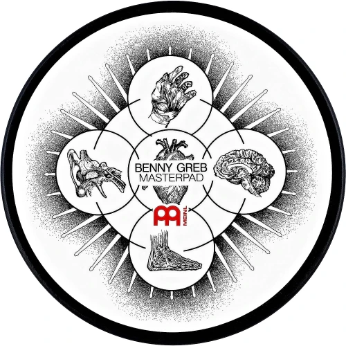 Meinl MPP-6-BG Benny Greb Masterpad 6" Çalışma Pedi 1