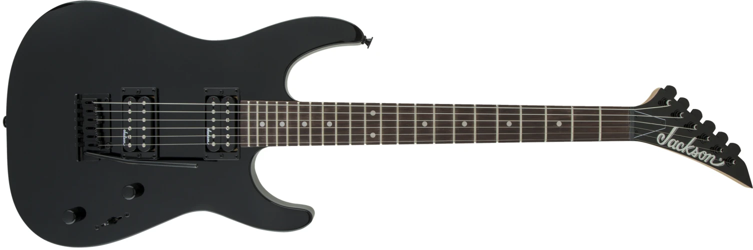 Jackson JS Dinky JS11 Amaranth Klavye Gloss Black Elektro Gitar 1