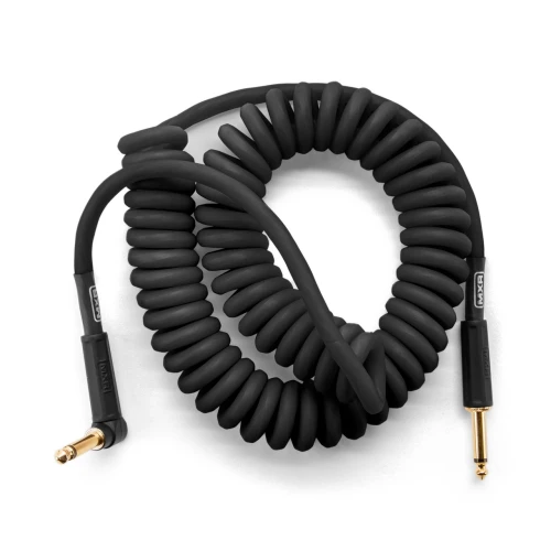 MXR DCICB15R  Blk Ra Right/straight Coil Kablo (4.5 m) 2