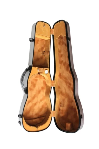 KÖHNER Fiber Kırmızı Desenli 4/4 Keman Kutusu (HARDCASE) 3