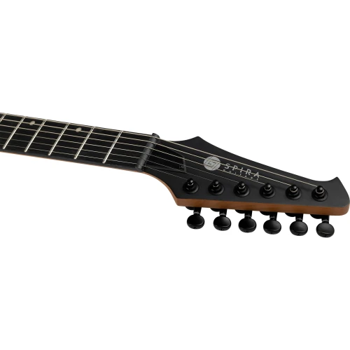 Spira T-400 MBK Elektro Gitar (Mat Siyah) 5