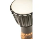 Meinl HDJ1-M Carving African Style 10" Djembe (Dark Brown) 3