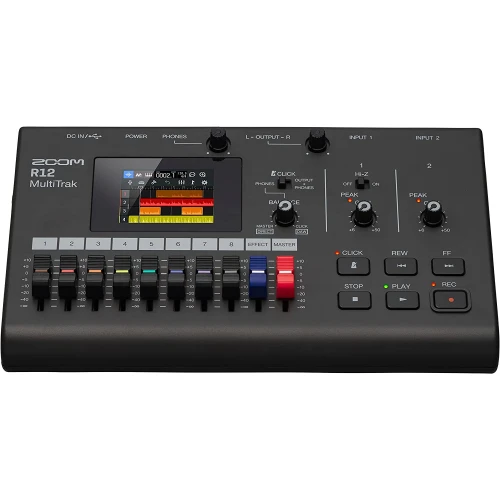 Zoom R12 MultiTrak Recorder (Touchscreen) 2