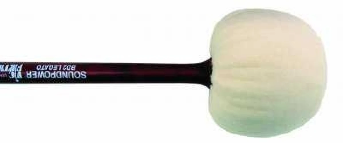 VICFIRTH BD2 MALLET LEGATO (YUMUŞAK KAFA- KOYU SES TONU İÇİN ), 1