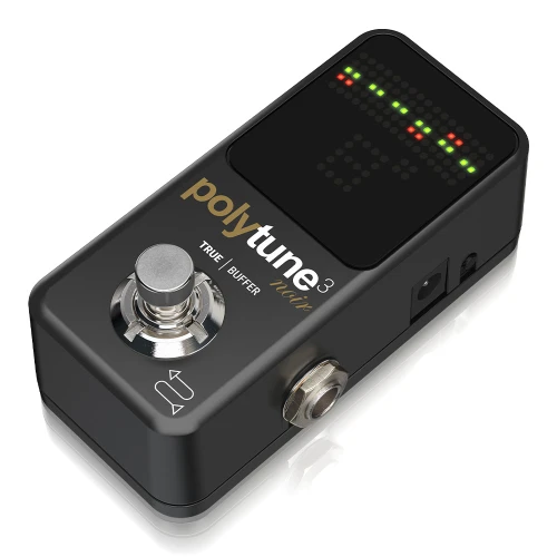 TC Electronic POLYTUNE 3 NOIR Tiny Polyphonic Tuner 3