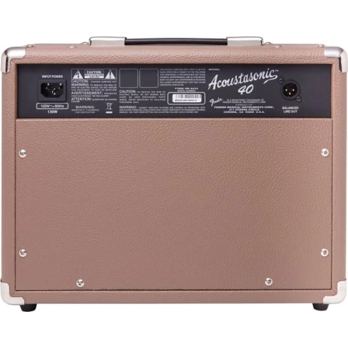 Fender Acoustasonic 40 UK Akustik Gitar Amfisi 4