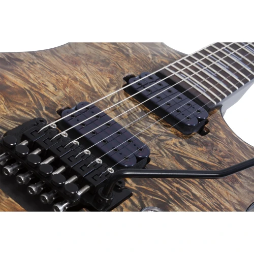Schecter Omen Elite-6 FR Elektro Gitar (Charcoal) 3
