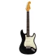 SX Stratocaster Elektro Gitar (Black) 1