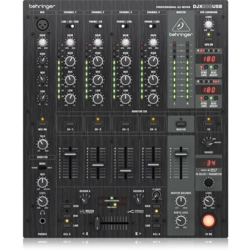 BEHRINGER Pro Mixer DJX900USB 5 Kanallı USB Dj Mikser 1