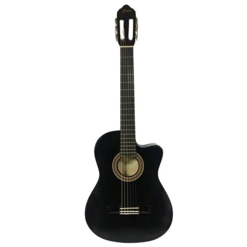 Valencia Vc104tcvtbk Elektro Klasik Gitar 4/4 Siyah Sap Çelikli 3