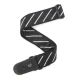 PLANETWAVES T20W1409 GİTAR ASKISI TIE STRIPES SİYAH-GRİ 1