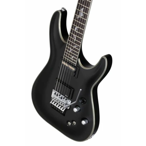 Schecter Damien Platinum 6 FR Elektro Gitar (Satin Black) 4