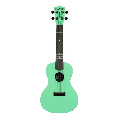 Kala Waterman Recycled Concert Ukulele (Sea Foam Green) 1