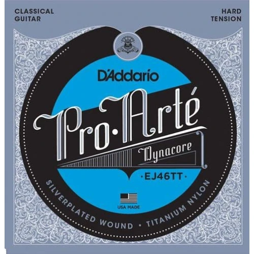 D’Addario EJ46TT Pro-Arte Klasik Gitar Tel Seti Dynacore Titanium Hard Tension 3