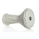 VD 3044 Döküm Beyaz Çatlak Boyalı Darbuka (Taşıma Çantası Hediyeli) 1