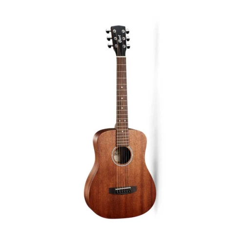 Cort Ad Mini M Op Akustik Gitar, 3/4, Çantalı, Open Pore 1